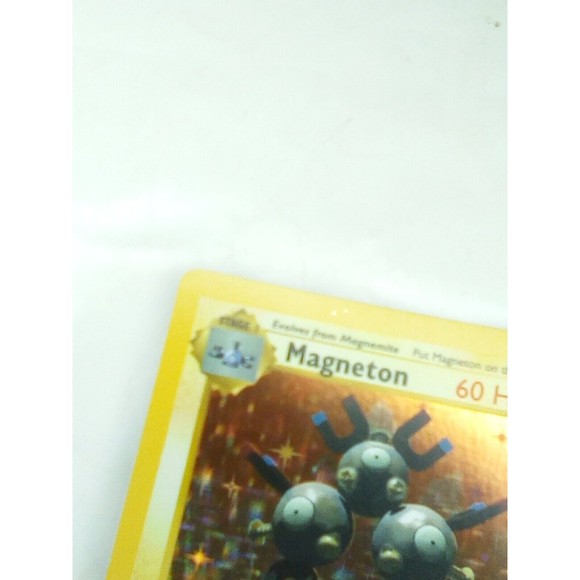 Pokemon Card Shadowless Magneton Rare Holo NM Base set 1999 - Picture 5 of 9